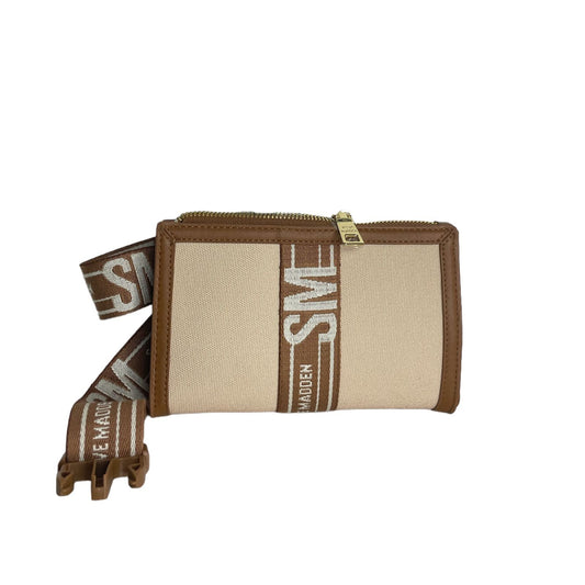 Cangurera Steve Madden Beige con Café